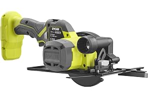 RYOBI 18 V ONE+ sladdlös handcirkelsåg, 115 mm sågbladdiameter, utan batteri och laddare