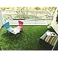 Tex Homz Door Mat 1 Piece Artificial Grass Anti Skid Natural Green - Doormat 2 X 3 Feet Grass Mat