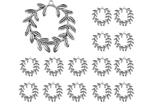 OUDQFCJ 15 Pezzi Corona Alloro Laurea,Ciondoli Laurea Decorazione Bomboniera,Laurea Gadget e Portachiavi per Bomboniere Festa Cerimonia