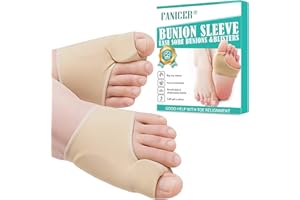 DIVIDERMY Calcetines Hallux Valgus, Corrector Juanetes Mujer y Hombre, Corrector de juanetes Con Gel Protector, Almohadilla para el Dedo Gordo, Relaja y Estira el Dedo Gordo, Elástico y Suave (37-43 M, Pelle)