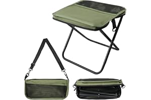 ‎ENCURYNA Encuryna Klapphocker Faltbar Faltbarer Hocker Gartenhocker Klappbar Camping Hocker, Campinghocker Faltbar Camping Tragbarer Klapphocker Faltbarer Outdoor,Leichter