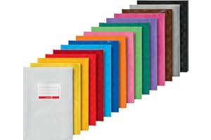 BRUNNEN FolderSys - Lote de 16 fundas para cuaderno (tamaño A4, opacas, estable)