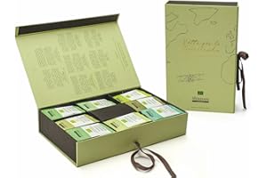 DE ANTONI Confezione Regalo "La Rotta della Groenlandia" Il Giro del Mondo in 40 filtri - Una Raffinata collezione di 40 filtri assortiti di Tè, Infusi e Tisane Biologici