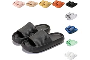 Sumvov Cozyslides Original Damen Schlappen 100% EVA Super Weich Rutschfest Badeschuhe Cozislides Original Hausschuhe Damen