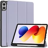 ProCase Rotating Case for Xiaomi Redmi Pad 2 Pro 12.1 Inch 2025, Leather Protective Case with 360&deg; Rotation and Stand Functio