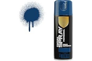 H HANSEL HOME Pintura Spray Azul Oscuro 400 Ml