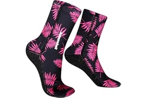 Summshall Skarpety neoprenowe, 3 mm skarpety do nurkowania termiczne skarpety do nurkowania dla mężczyzn kobiet pływanie antypoślizgowe skarpety do żeglowania