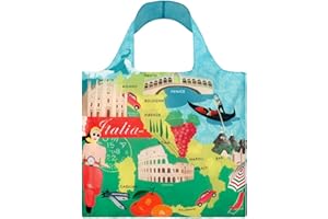 LOQI LOQI URBAN Italy Bag Tote da viaggio, 52 cm, Verde (Italy)