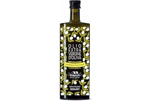 MURAGLIA ANTICO FRANTOIO Frantoio Muraglia, Bottiglia in Vetro con Olio Extra Vergine d'Oliva Essenza Fruttato Intenso da 500ml