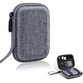 JYXNU Compact Digital Camera Case Hard Anti-Shock Camera Bags and Cases for Compact CCD Cameras with Hand Strap and Net Compa