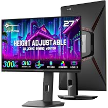 Minifire 27 Inch QHD 300Hz 1ms Fast-IPS Gaming Monitor | HDMI 2.1