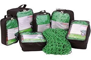 ‎FKSTRAILER Robustes Anhängernetz zur Ladungssicherung 3,5x5 m, Netz für Anhänger, PKW, Containernetz, grün, weitere Größen vorhanden