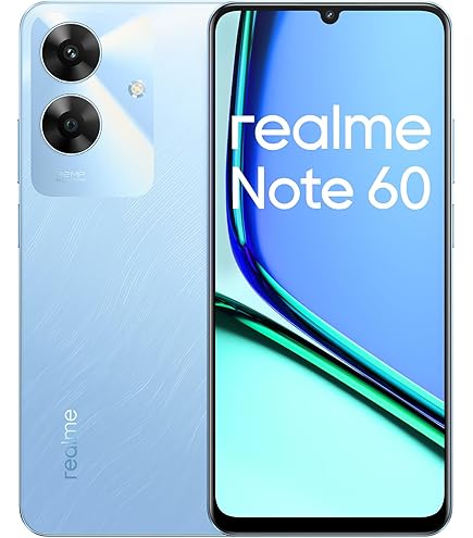 スマートフォン本体 realme Note 60 New) Realme Note 60 4GB+128GB BLUE Global Ver. Dual SIM
