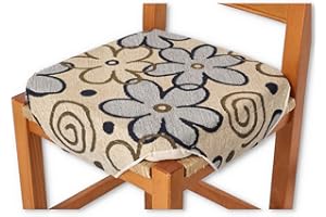 Casatessile Daisy Cuscino Copri Sedia con Alette - Beige