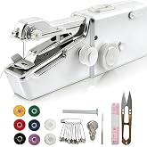 Portable Sewing Machine, Mini Electric Sewing Machine with Quick Stitch for Beginners and Adults, Suitable for Clothes Curtai