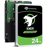 Seagate Exos X24 24 TB Kurumsal Sabit Disk HDD SATA 6 Gb/s 512 MB &Ouml;nbellek 7200 RPM 512e CMR Helyum M&uuml;h&uuml;rl&uuml; 3.5 "Sabit Disk S