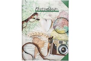 Grupo Erik Album Photos 24 x 32 cm 30 Pages Autocollantes Travel Vintage