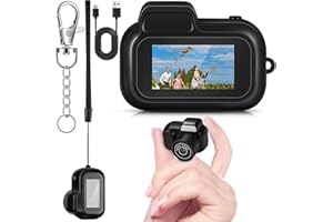 SXHLSELLER Mini Aparat Cyfrowy dla Dzieci, Kamera Wideo FHD 1080P 30fps z Ekranem 0,96 Cala, Mały Aparat z możliwością ładowania dla Studentów Nastolatki Dorośli Dziewczęta Chłopcy