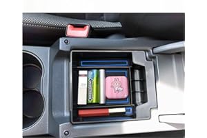 BIXUAN 2017 2018 2019 2020 2021 Seat Ateca - Caja de almacenamiento con reposabrazos organizador con alfombrilla antideslizante para consola central con compartimento de almacenamiento y accesorios