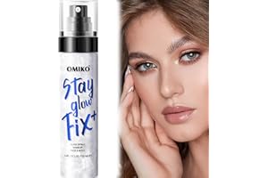 HERBENJOY Makeup Setting Spray, Slight Shining Makeup Finishing Spray,Long-Lasting Fixing Spray for Face, Up to 16 Hour Wear Setting Spray, Oil Control Setting Spray, Hydrating and Moisturizing Mist.