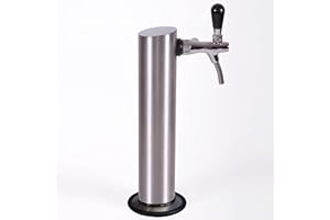 GDW Schanksäule aus Edelstahl mit Kompensatorschankhahn auch für BK 160