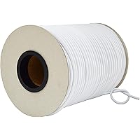 Roban Fashion Weiß Expanderseil 4mm 100 meter Spanngummi Planenseil Gummiseil Gummischnur Gummileine Spannseil Seil…