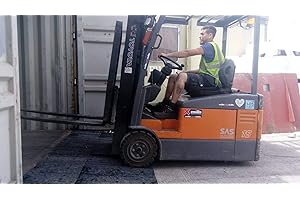 The Ramp People Rubber Container Ramp for Forklifts & Pallet Trucks - 10,000kg Capacity 250mm High