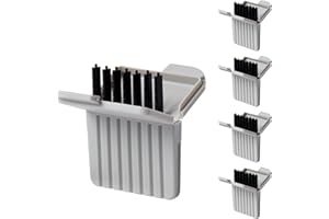 CASTLE HEARING Protezioni per cera originali | 40 filtri in cera per apparecchi acustici | Compatibile con Phonak, Widex & Unitron Cerustops | Filtri di ricambio. (5)