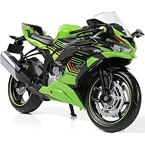 Welly Kawasaki Ninja ZX-10R Green 1:18 Metal Model Motorcycle Die