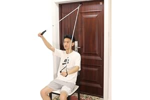 Fanwer Shoulder Pulley, Over The Door Pulley System for Shoulder Rehab, Shoulder Exercise Pulley for Physical Therapy, Assisting Rotator Cuff Recovery, Increase Flexibility Stretching, Range of Motio