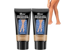 SITOVELY Base de Maquillage Jambe et Corps, Fond de Teint Anti-Cernes pour Jambe et Corps, Couverture de Tatouage et Couvre les Varices