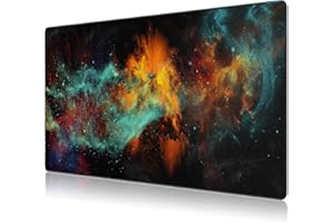JIALONG Tappetino Mouse Gaming, Grande Mouse Pad XXL 900x400mm Confortevole, Lavabile, Antiscivolo Tappetino Scrivania Supporto per Ufficio Computer, Tastiera PC Gaming