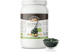 GOLDEN PEANUT GMBH Spirulina Bio - Pressa a a spirale, 1 kg di pareti in cellulosa, senza glutine, vegana