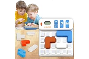 WYSWYG Smart Games Electronic Puzzle Game 500 in 1 for Kids, Engaging Toy for Boys and Girls Ages 3-12 Years Old, Family, Travel, Montessori STEM Toys, Sensory Educational Logic Play Games