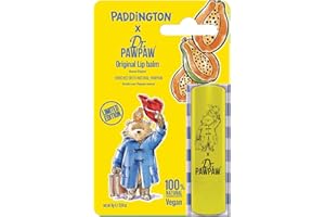 DR. PAWPAW ORIGINAL BALM Dr.PAWPAW x Paddington Original Lip Balm (4g), Award-Winning Hydrating Balm Stick with Papaya, Aloe Vera & Plant Oils, Nourishing, Soothing Makeup, Vegan Lip Care