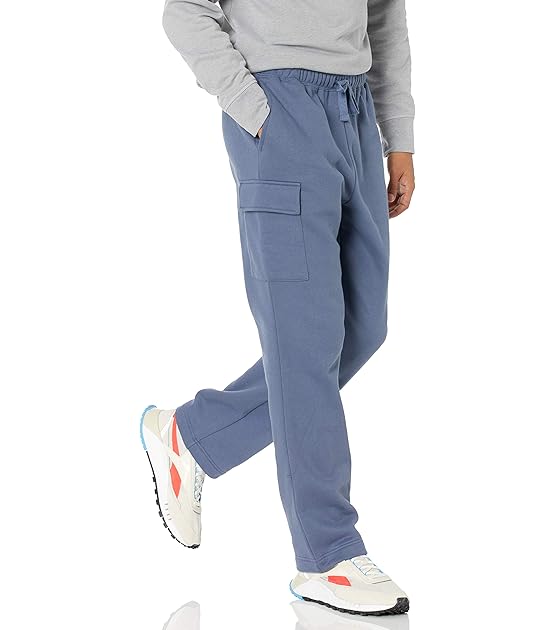 Herren Cargo-Fleece-Jogginghose