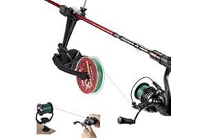Piscifun Fishing Line Spooler, No Line Twist Portable Fishing Reel Spooler for Spinning Reel, Baitcasting and Spincast Reel