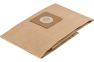 Bosch Accessories Home and Garden 2609256F32 Sac-filtre en papier pour UniversalVac 15, Marron, Set de 5 Pièces