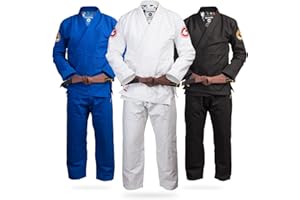Gold BJJ Calavera Jiu Jitsu Gi – Ultra Strong Gold Weave Premium Kimono – IBJJF Competition Approved Uniform
