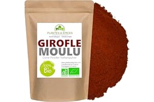 P&E Poudre de Clou de Girofle 100g - Clou de girofle moulu en poudre 100% Naturel Sachet Fraîcheur Refermable (100g)