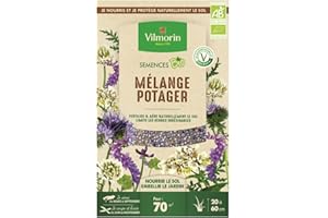 Vilmorin - Graines Mélange Potager Bio, boite de 250 grs