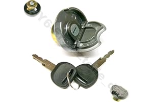 GY6-ERSATZTEILE_DE TANKDECKEL für METALL TANK mit 2 SCHLÜSSELfür BAOTIAN QT-3 / QT-9 JINLUN QT-5 BENZHOU HUATIAN YIYING YY50QT-02 REX RS AGM GMX JINAN QINGQI SPEEDY QM50QT JMSTAR MKS FLEX TECH YY50QT CHINA ROLLER GY6