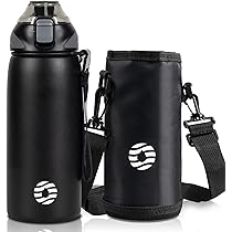 Gourde Isotherme 1300 Ml - Acier Inox 304, 24h Froid / 12h Chaud - Sans BPA, Étanche - Pour Sport, Voyage