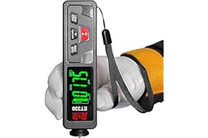 RDINSCOS Paint Thickness Gauge Digital Meter, Car Coating Depth Gauge,Paint Thickness Gauge Pen with Backlight LCD and Auto Off,Coating Thickness Check for Measuring Range 0-1500um (ET330)