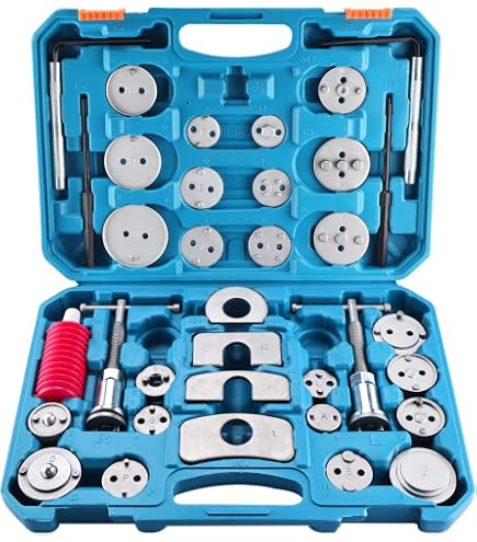 CAISER Bremskolbenrücksteller-Set, 50-teilig – Für Alle Gängigen Fahrzeugmarken, Mit Spindeln & Adaptern