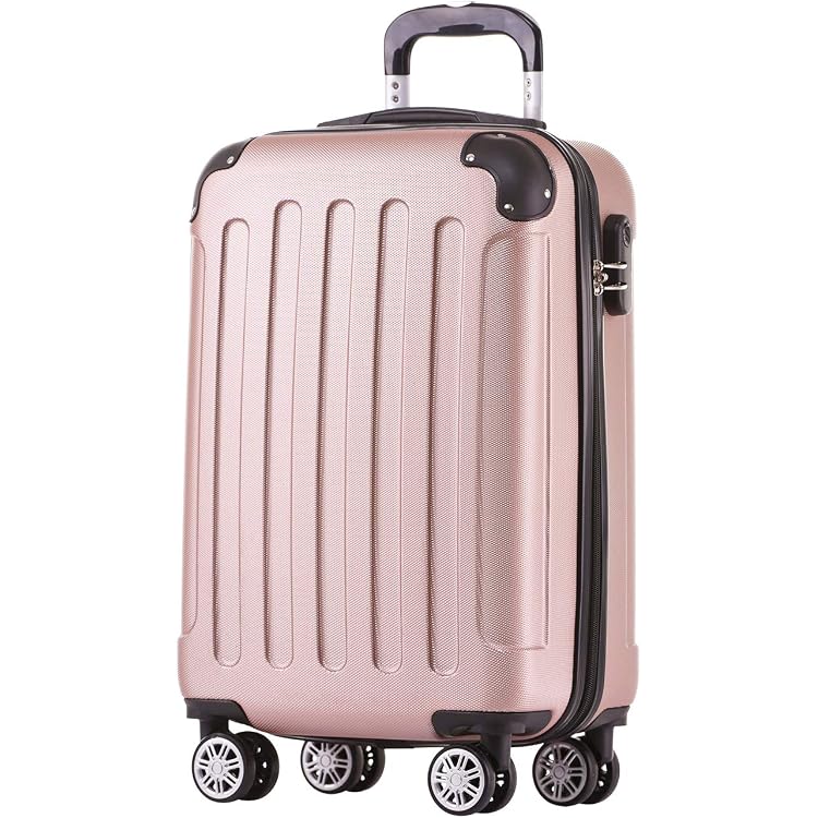 Isar Gear Reisekoffer Mittelgroß (60x40x20 Cm) – Leichter Stoffkoffer Mit 2 Rollen, 48 Liter Fassungsvermögen