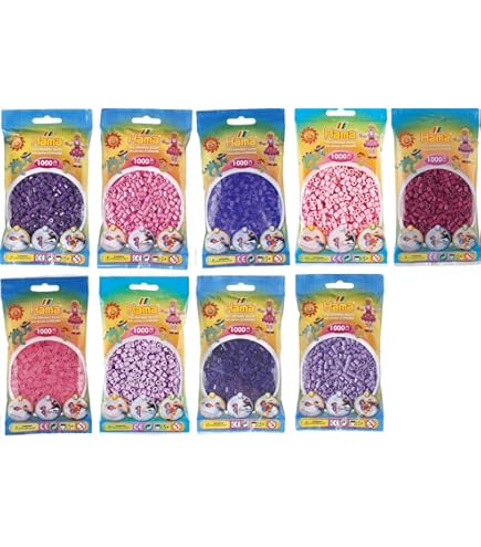 Perles à Repasser La Manuli - 3000 Perles Brunes 5mm, Pour Créations DIY Et Bijoux