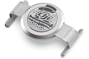 DJI OM 4 klamra magnetyczna – magnetyczna klamra do telefonu komórkowego, uchwyt do mocowania smartfona na DJI OM 4, wygodny, smukły, bezpieczny, wytrzymały, łatwy i szybki – srebrny