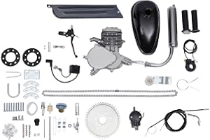 HINOPY 80CC 2-Takt Benzinmotoren Motor Kit Heavy Duty Bicycle Motorized Fahrrad Benzin Bike Motor Kit CDI für Mountainbikes Rennräder Cruiser