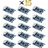 Ventatek TP4056 15 Adet Type-C Korumalı 18650 Lipo Pil Şarj Devresi